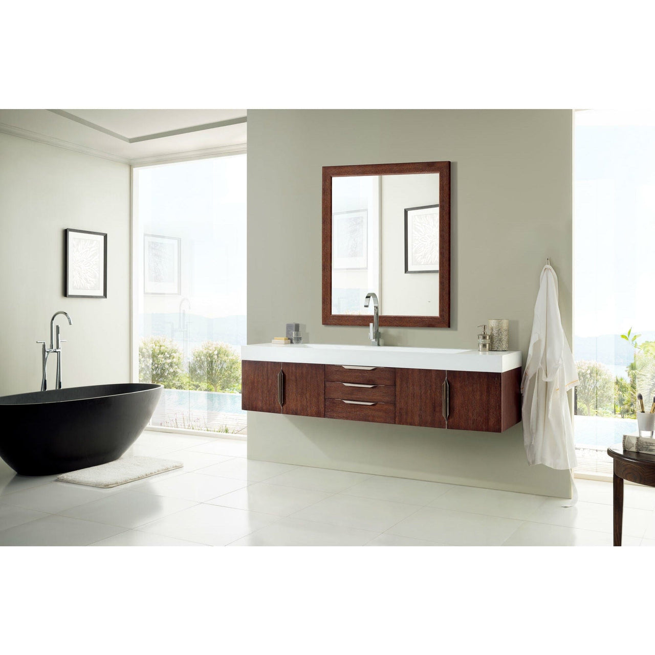 James Martin Mercer Island 72" Single Vanity Vanity James Martin 