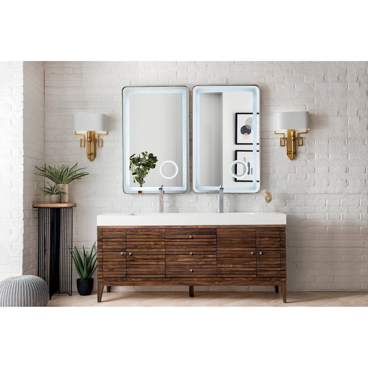 James Martin Linear 72" Double Vanity Vanity James Martin 
