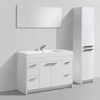 Thumbnail for Eviva Lugano 48″ Modern Bathroom Vanity w/ White Integrated Top Vanity Eviva 