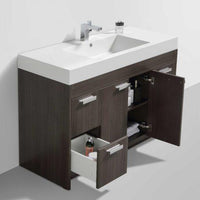 Thumbnail for Eviva Lugano 48″ Modern Bathroom Vanity w/ White Integrated Top Vanity Eviva 
