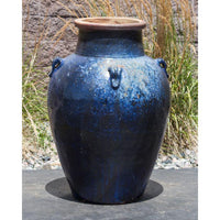 Thumbnail for Amphora FNT50081 Ceramic Vase Complete Fountain Kit Vase Fountain Blue Thumb 