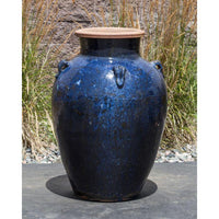 Thumbnail for Amphora FNT50098 Ceramic Vase Complete Fountain Kit Vase Fountain Blue Thumb 