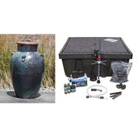 Thumbnail for Amphora FNT50104 Ceramic Vase Complete Fountain Kit Vase Fountain Blue Thumb 