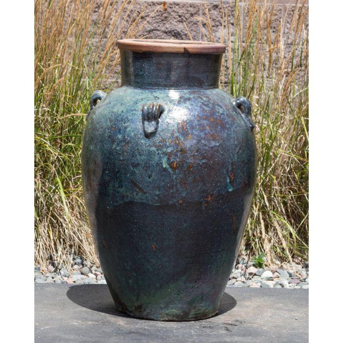 Amphora FNT50104 Ceramic Vase Complete Fountain Kit Vase Fountain Blue Thumb 