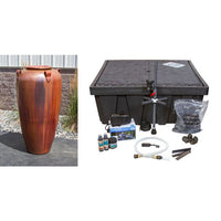 Thumbnail for Amphora FNT50123 Ceramic Vase Complete Fountain Kit Vase Fountain Blue Thumb 