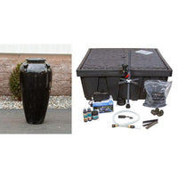Thumbnail for Amphora FNT50221 Ceramic Vase Complete Fountain Kit Vase Fountain Blue Thumb 