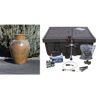 Thumbnail for Amphora FNT50264 Ceramic Vase Complete Fountain Kit Vase Fountain Blue Thumb 