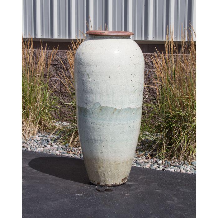 Tuscany FNT50289 Ceramic Triple Vase Complete Fountain Kit Vase Fountain Blue Thumb 