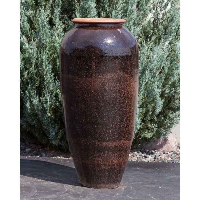 Tuscany FNT50331 Ceramic Triple Vase Complete Fountain Kit Vase Fountain Blue Thumb 