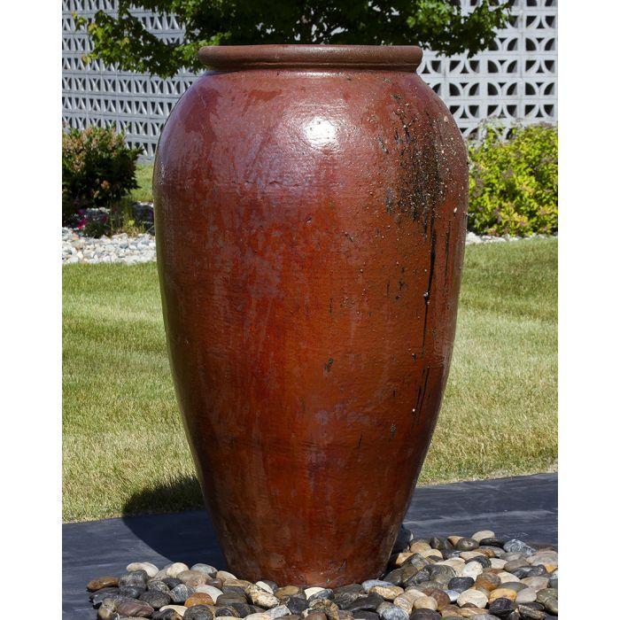 Tuscany FNT50481 Ceramic Triple Vase Complete Fountain Kit Vase Fountain Blue Thumb 