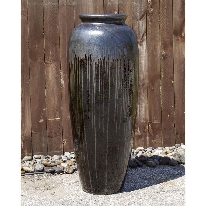 Oil Jar FNT50500 Ceramic Vase Complete Fountain Kit Vase Fountain Blue Thumb 