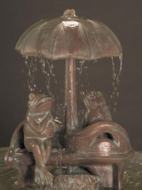 Thumbnail for Frogs on Love Seat Fountain Fountain Fiore Stone 