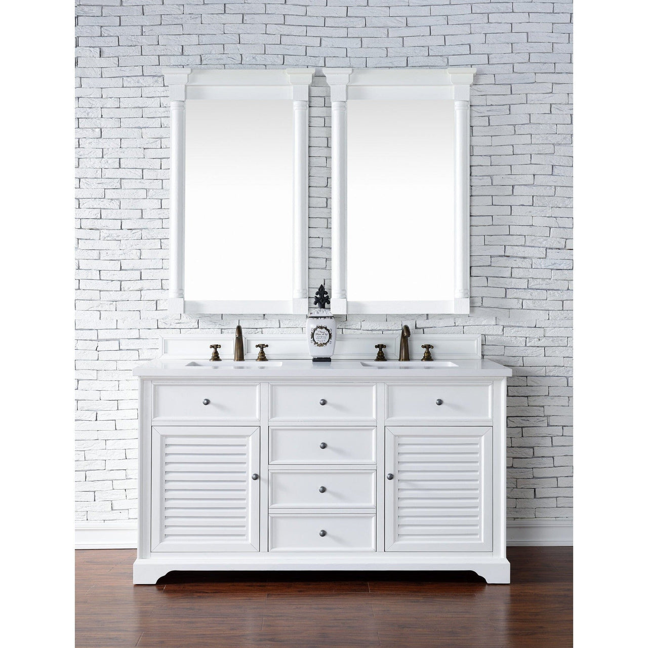 James Martin Savannah 60" Double Vanity Vanity James Martin 