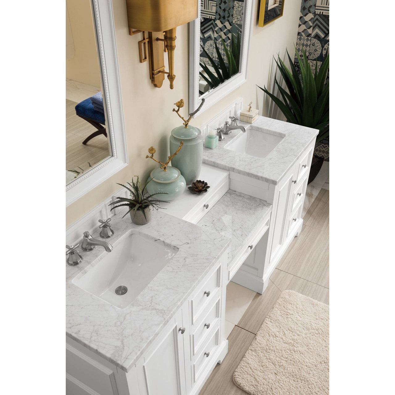 James Martin De Soto 82" Double Vanity Set Vanity James Martin 