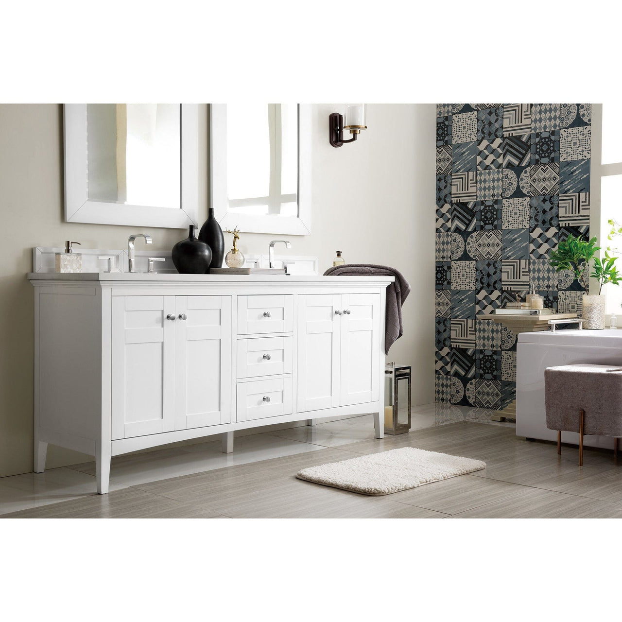 James Martin Palisades 72" Double Vanity Vanity James Martin 