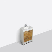 Thumbnail for Eviva Grace 36 in. White Bathroom Vanity with White Integrated Acrylic Countertop Vanity Eviva 