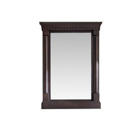 Thumbnail for Eviva Preston Aged Chocolate Wall-mount Bathroom Mirror Bathroom Vanity Eviva 