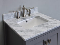 Thumbnail for Eviva Aberdeen 30″ Transitional Bathroom Vanity w/ White Carrara Top Vanity Eviva 