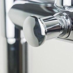Eviva Alexa Free-Standing Tub Filler, Brushed Nickel Bathroom Accessories Eviva 