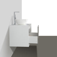 Thumbnail for Eviva Santa Monica 30″ Wall Mount Bathroom Vanity w/ Solid Surface Sink Vanity Eviva 
