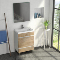 Thumbnail for Eviva Petite Plus 24″ Vanity with Porcelain sink Vanity Eviva 