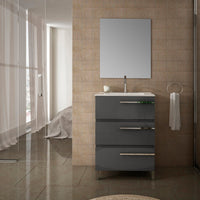 Thumbnail for Eviva Olivia 24 inch Free standing Bathroom Vanity Vanity Eviva Grey 
