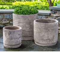 Thumbnail for Campania International Sgraffito Planter Planter Campania International Antico Terra Cotta Medium 