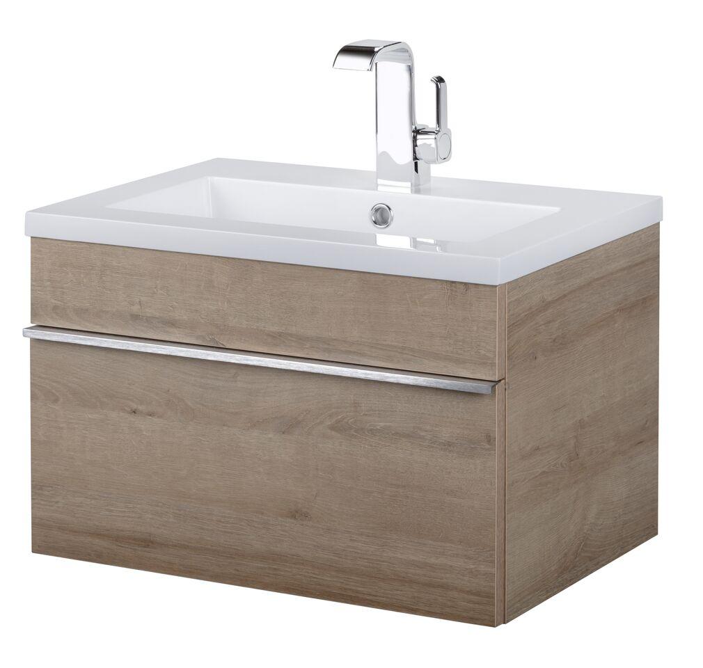 Trough Collection 24" Wall Mount Modern Bathroom Vanity - Organic By Cutler Cutler Kitchen & Bath Vanity 