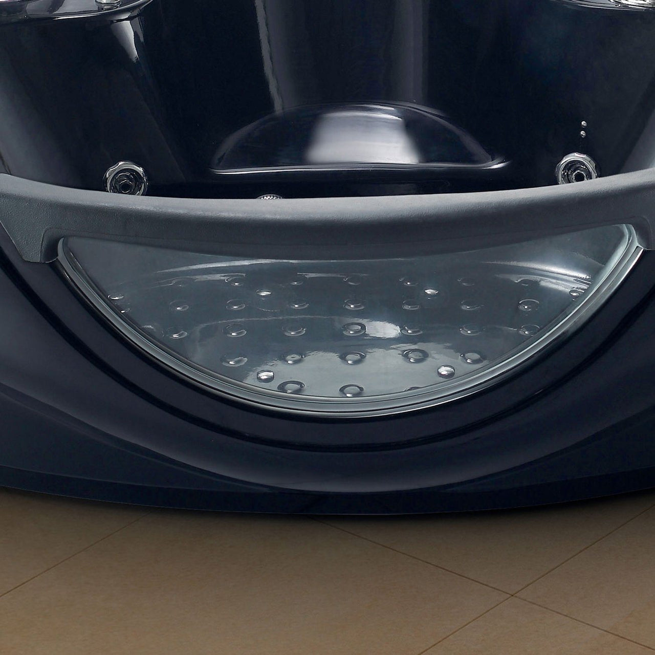 Maya Bath Venezia-Black Whirlpool Bath Tub Whirlpool Bathtub Maya Bath 