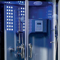 Thumbnail for Maya Bath Siena-Gray-Left Steam Shower Steam Shower Maya Bath 