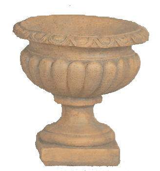 DeMedici Urn Cast Stone Outdoor Garden Planter Planter Tuscan 