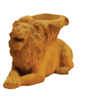 Thumbnail for Circus Lion Planter Cast Stone Outdoor Asian Collection Statues Tuscan 