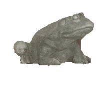 Thumbnail for Frog Cast Stone Outdoor Asian Collection Statues Tuscan 