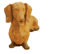 Thumbnail for Dachund Cast Stone Outdoor Asian Collection Statues Tuscan 