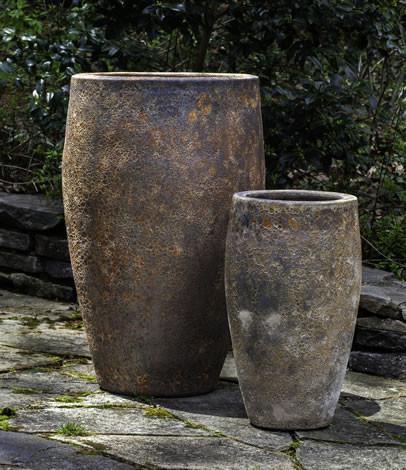 Campania International Glazed Terra cotta Ta Som Planter Urn/Planter Campania International 