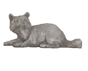 Raccoon Cast Stone Outdoor Asian Collection Statues Tuscan 