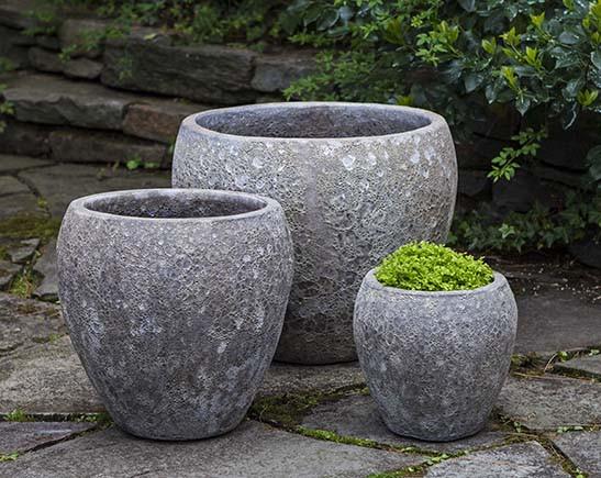 Campania International Glazed Terra cotta Symi Planter Urn/Planter Campania International 