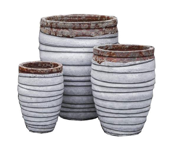 Campania International Glazed Terra Cotta Guaracha Planter Urn/Planter Campania International 