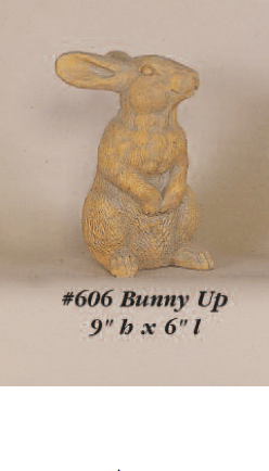 Bunny Up and Down Cast Stone Outdoor Asian Collection Statues Tuscan 