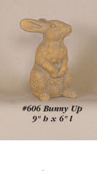Thumbnail for Bunny Up and Down Cast Stone Outdoor Asian Collection Statues Tuscan 