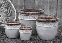 Thumbnail for Campania International Glazed Terra Cotta Montserrat Planter Urn/Planter Campania International 