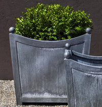 Thumbnail for Campania International Zinc coated Steel Loire Planter, Large Urn/Planter Campania International 