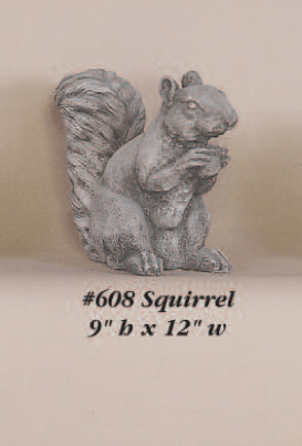Squirrel Cast Stone Outdoor Asian Collection Statues Tuscan 