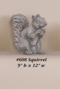 Thumbnail for Squirrel Cast Stone Outdoor Asian Collection Statues Tuscan 