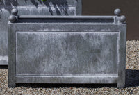 Thumbnail for Campania International Zinc coated Steel Box Hill Rectangle planter Urn/Planter Campania International 