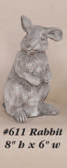 Thumbnail for Rabbit Cast Stone Outdoor Asian Collection Statues Tuscan 