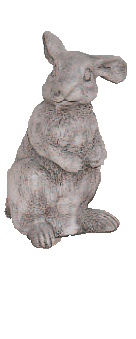 Thumbnail for Rabbit Cast Stone Outdoor Asian Collection Statues Tuscan 