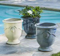 Thumbnail for Campania International Glazed Terra cotta Cote d'Azur Planter Urn/Planter Campania International 
