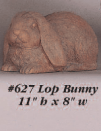 Thumbnail for Lop Bunny Cast Stone Outdoor Asian Collection Statues Tuscan 