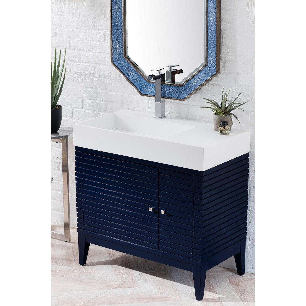 James Martin Linear 36" Single Vanity Vanity James Martin 